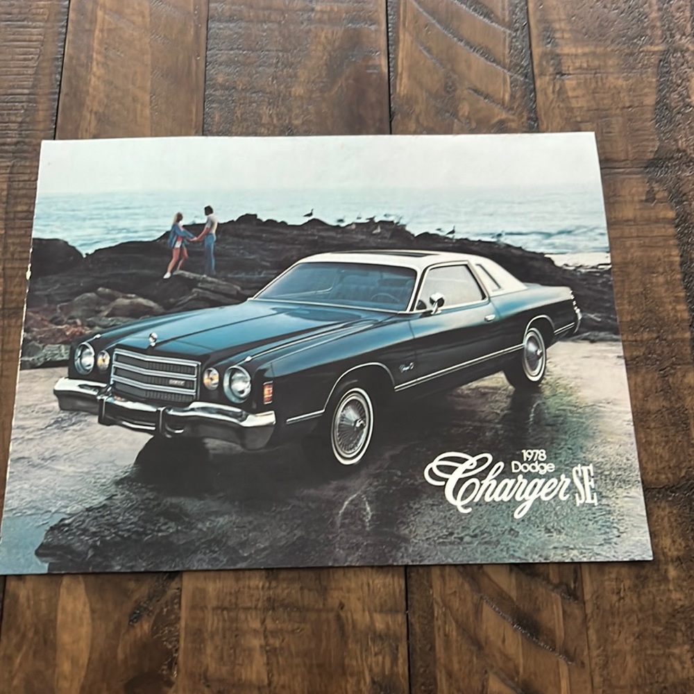 Vintage 1978 Dodge Charger SE Sales Brochure